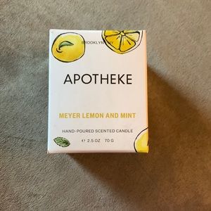Apotheke Meyer Lemon and Mint Candle